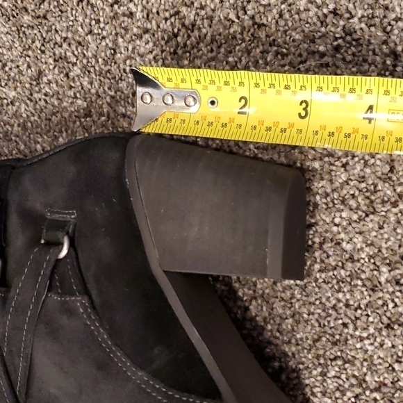 New Sam Edelman Myra Ankle boots block heels Suede upper shoes - Picture 9 of 13